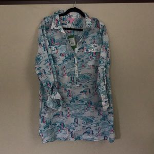NWT Lilly Pulitzer Captiva Tunic in Watch Out ⛵️